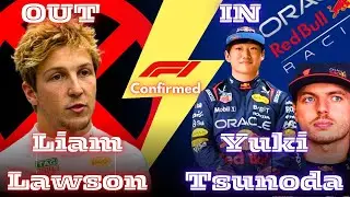 Liam OUT, Yuki IN | Red Bull Racing Driver Axed after Just 2 Races!