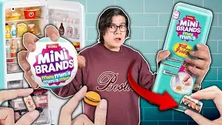 Compré el REFRI MINIATURA MÁS VIRAL de Mini Brands 😱✨ | El Tio pixel