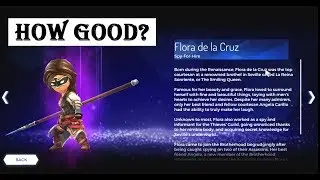 How good is Flora de la Cruz? Assassin's Creed Rebellion Story 23 A Brother's Betrayal 3 walkthrough