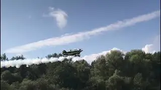 Takeoff Pitts S-2A N60LG, September 2017