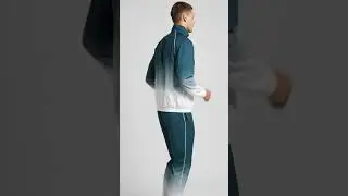 Stylish Gradient Tracksuit for Men &ndash; Teal & White#hindrawsports #sports #wead