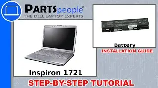 Dell Inspiron 1721 Battery Replacement Video Tutorial