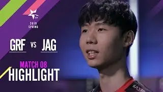 [2019 LCK SPRING] 0119 Match8 GRF vs JAG : Highlight