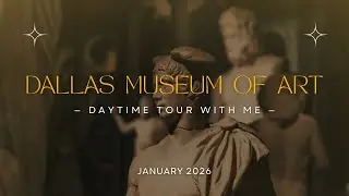Dallas Museum of Art: Daytime Tour With Me | January 2026