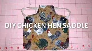 СДЕЛАЙТЕ СУПЕР ПРОСТОЕ КУРИНОЕ СЕДЛО СВОИМИ РУКАМИ