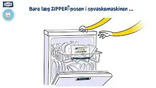 Toppits&reg; Zipper&reg; allroundpose - reng&ouml;r smidigt i diskmaskin