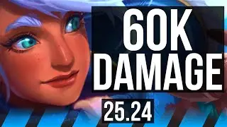 TALIYAH vs ORIANNA (MID) | 60K damage | KR Master | 25.24