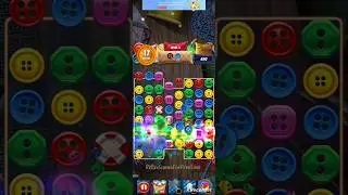 Button Eyed Rag Doll Match 3 - Level 3 gameplay - match logic puzzle game #mobilegames #walkthrough