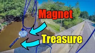 I Found Hidden Treasure With My 1500lbs Magnet