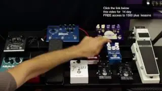 Guitar Effects Pedal Order on a Pedalboard Brett Papa 