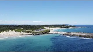 Soldiers Beach Drone Footage