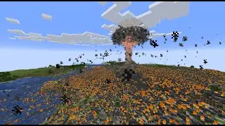 Minecraft Nuke Particle FX Testing | OppenMiner Dev v0.1.4