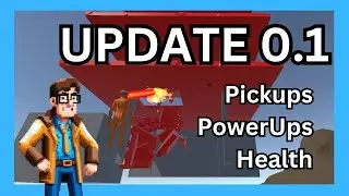 UPDATE on my SuperHero Game! | UI Changes | PowerUps