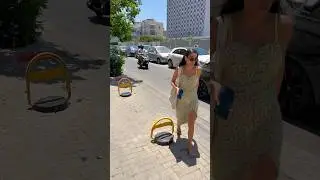 Great weather in Tel Aviv, people rushing to the beach #ytshort #shorts #telaviv #israel