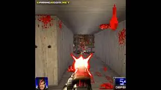 (Part 4) Cyborg girl versus TekWar in Doom #short #doom #shorts #cyberpunk #doommods