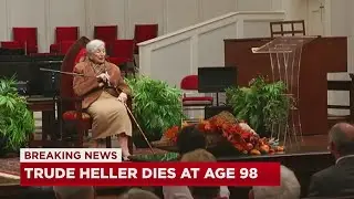 Trude Heller passes away at 98