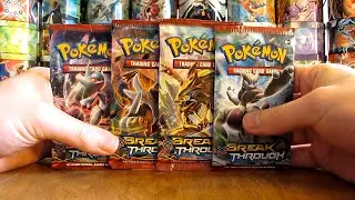 4 Pokemon BREAKthrough Booster Pack Opening