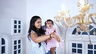 🫶Our little Aira is turning one..! Baby Girl pre-birthday shoot..