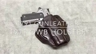 1791 Gunleather - 1911 OWB Holster