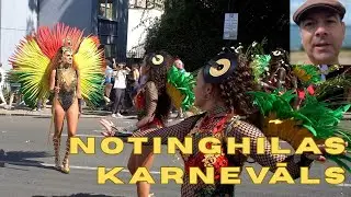The Notting Hill Carnival otrā diena. Vlogs Nr83. Piedzīvojumi ar Andri