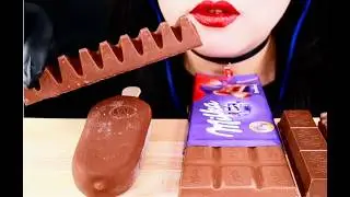 LOUDEST CRUNCH EVER? 🔊 Magnum vs Toblerone (ASMR) #asmr #asmreating #asmrfood
