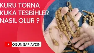 Kuru Torna Kuka Tesbihler Nasıl Olur? Mehmet Aydın El Yapımı Tesbih Nasıl Olur? #tesbih #kuka