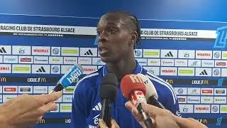 La r&eacute;action d'Emanuel Emegha apr&egrave;s la victoire de Strasbourg face &agrave; Nantes (1-0)
