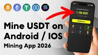 Mine USDT on Android/iOS &ndash; Cloud Mining App 2026