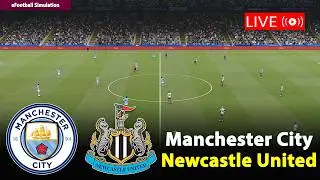 🔴Live- Manchester City vs Newcastle United Semifinal | EFL Cup 2026 Match | PES21 Game Simulation