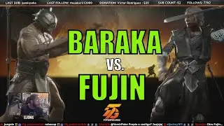 BARAKA VS FUJIN - LaTamboraRd vs DjOn6 - Mortal Kombat 11 - KL sets