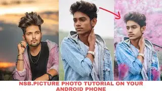 NSB. PICTURE PHOTO EDITING TUTORIAL|| HAIR CUTOUT PERFECTLY 💯 || color grading secret