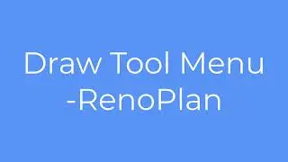 3. RenoPlan; Введение в инструмент рисования меню