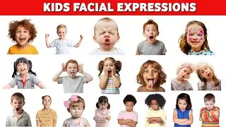 Kids' Facial Expressions | Feelings and Emotions | #feelingsforkids