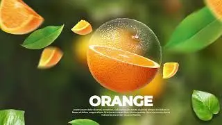 Transparent Effect in Photoshop | Transparent Orange Manipulation #designerpro #tutorial