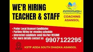 Job #trending #job #asansol #shorts #2026 #teacher #hiring #latest #new #viral #ytshorts 