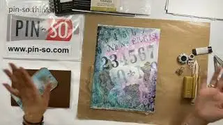 Reliure simple d’un petit carnet par Josée Cloutier