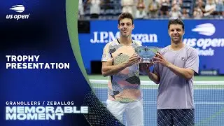 Trophy Presentation | Granollers/Zeballos Win the Men's Doubles | 2025 US Open Final
