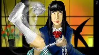 Drawing Gogo Yubari from Kill Bill 