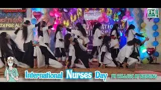 international nurses day in FH college of nursing