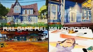 Hello Neighbor Mobile iOS Full Game Walkthrough All Acts 1-4