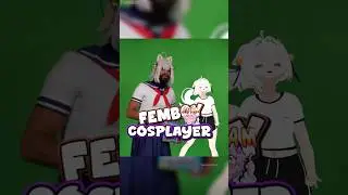 Filian meets a FemBoy Cosplayer 😭#filian #vtuber #cosplayer #femboy