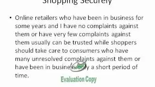 Shopping Securely.wmv
