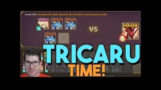 My Tricaru Team in SUMMONERS WAR! (triple icaru!)