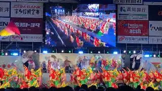 《4k》とらっくよさこい（ちふれ）　「御喜楽湧々」（2025 ）  第72回よさこい祭り前夜祭　2025.8.9 