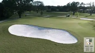 BraeBurn Country Club - Houston, TX - Low Trajectory Golf Course Flight
