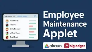 Employee Maintenance Applet