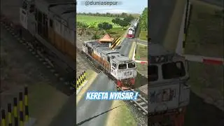 Keterlaluan Kereta Api Malas Akhirnya Numpang Ikut #train #trending #railway #keretaapi