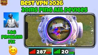 PUBG Mobile India Low Ping VPN 🇮🇳 | Best VPN 2026 (Real Test)