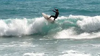 SURFING PAPHOS CYPRUS | RIDING The Waves 4K