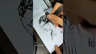#inkonpaper #inkdrawing #sketch